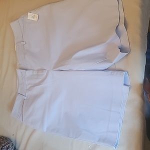 NWT Talbotts Bermuda Shorts 12P. Periwinkle color